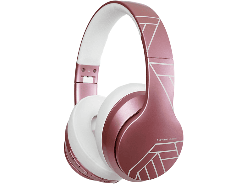 Matt Kopfhörer P6, POWERLOCUS Collection Line Over-ear Bluetooth Gold Rose