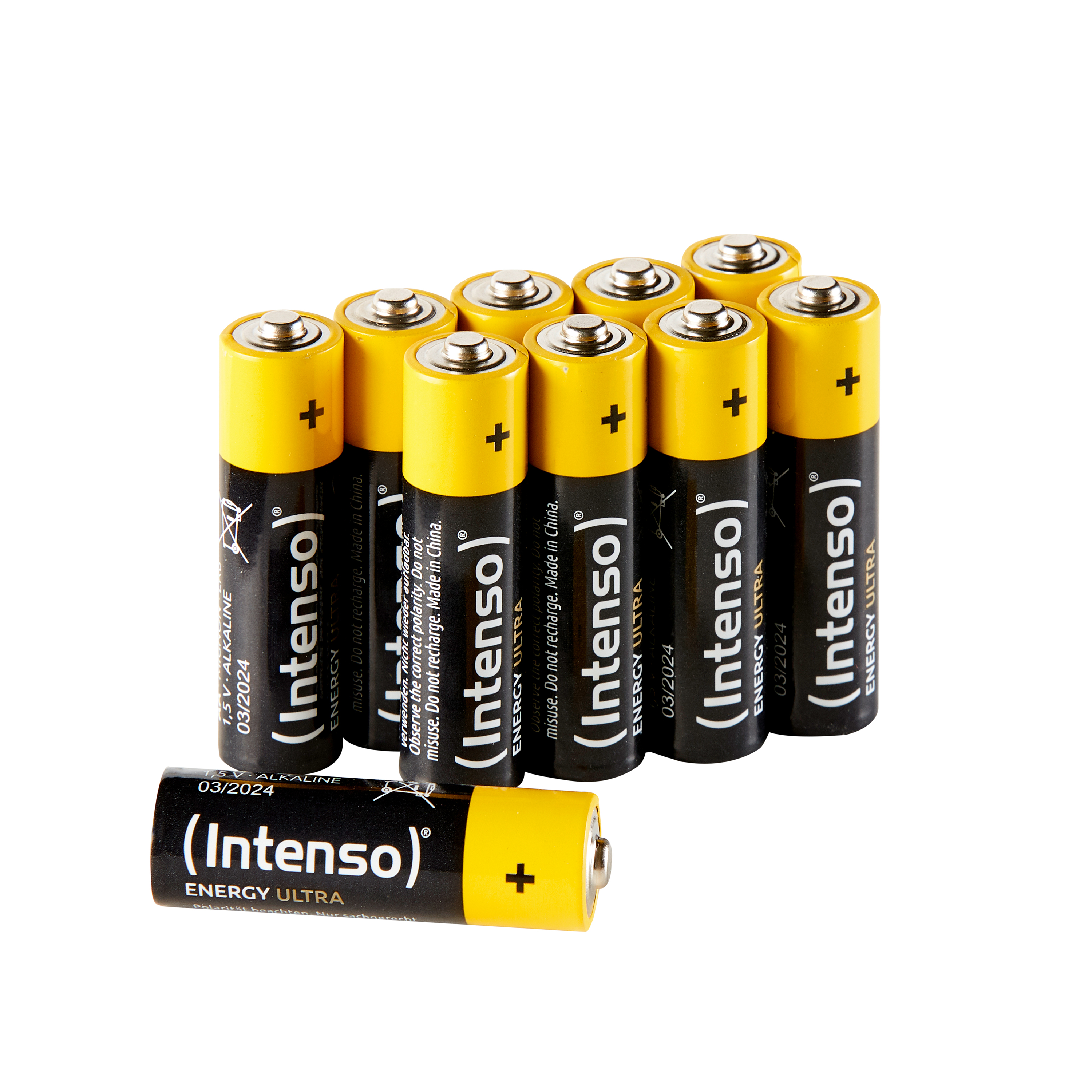 Pack Ultra AA LR6 10er Batterie Energy INTENSO