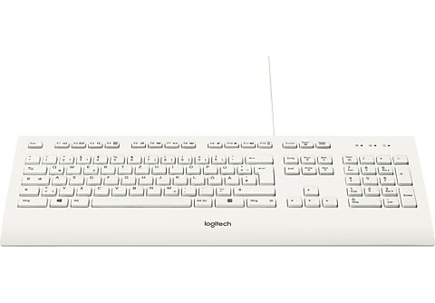 Desktop-Tastatur, USB K280e Standard LOGITECH white, Keyboard MediaMarkt |