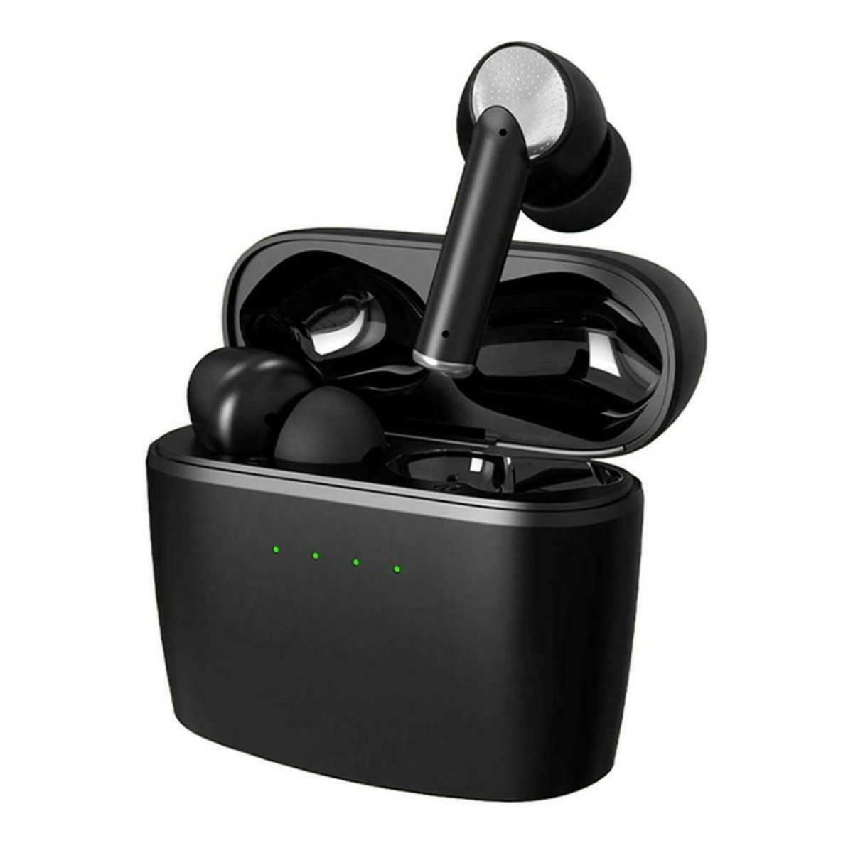 M2-TEC In-Ear Kopfhörer, Kopfhörer Bluetooth In-ear Bluetooth Schwarz