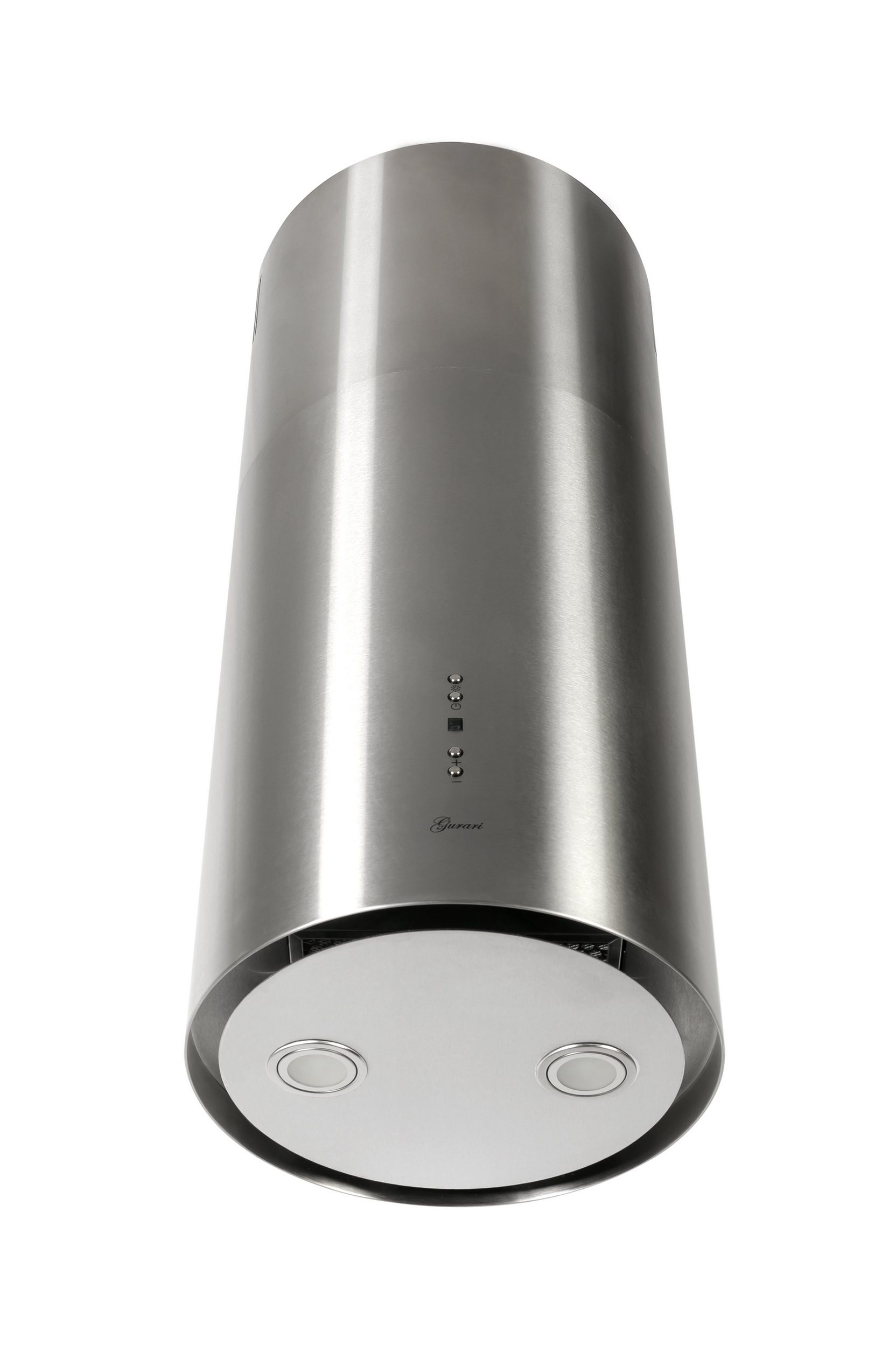 Cappa Isola GURARI 36cm - Aspirazione 1000 M³/h, Vetro Bianco, Acciaio Inox - Foto 7