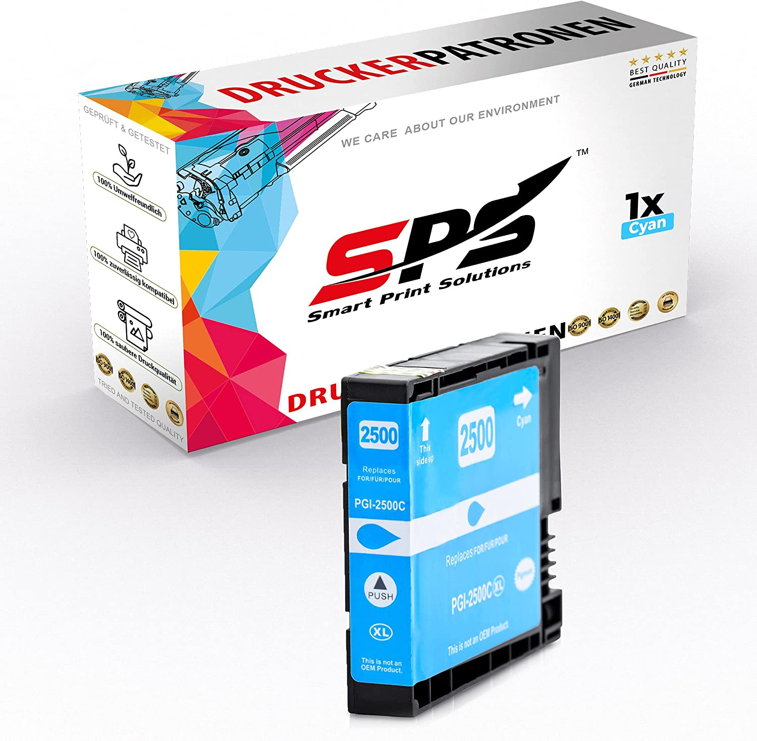 SPS S-20153 Tintenpatrone Cyan (PGI2500)