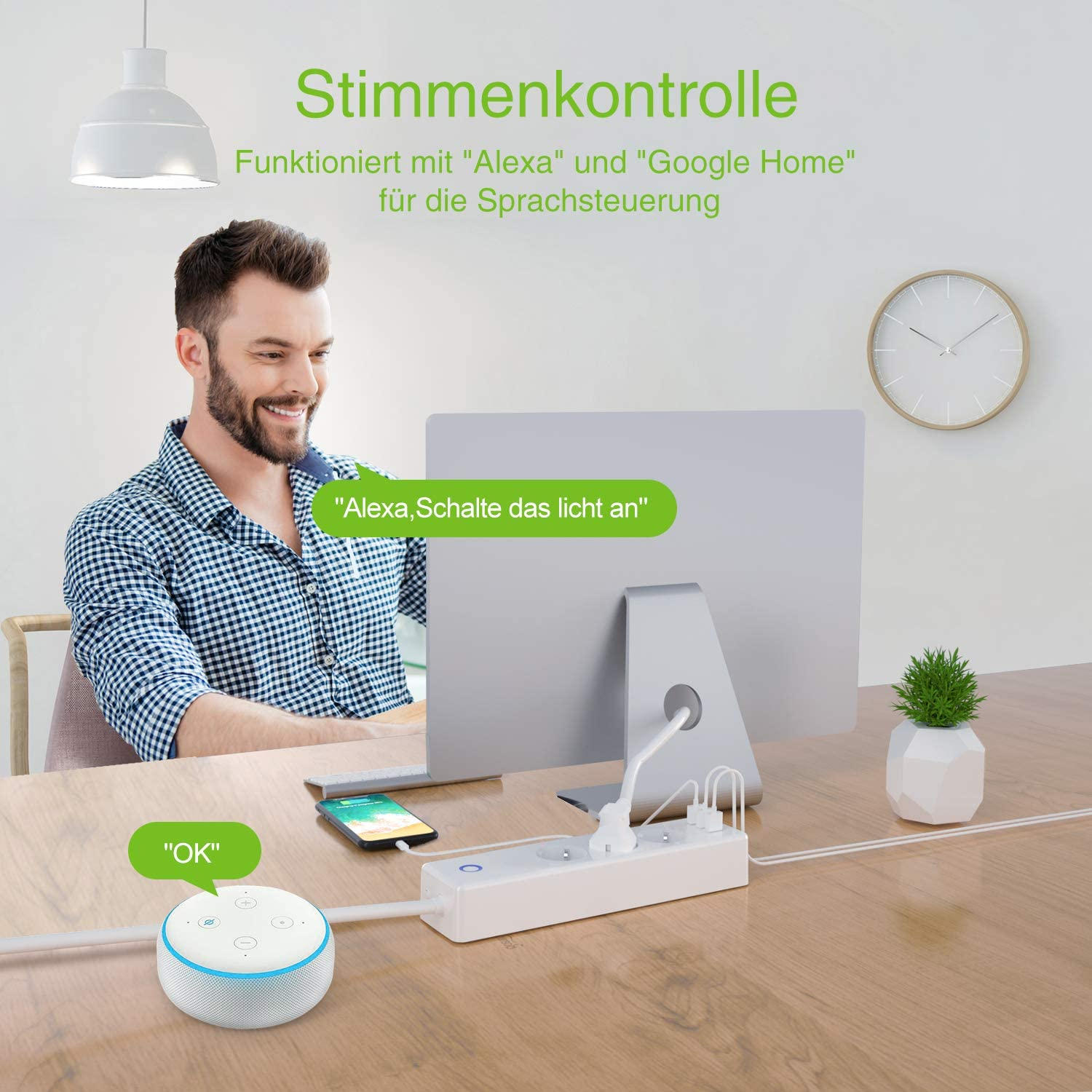 Mehrfachsteckdose WLAN Smart GOSUND P1 Steckdosenleiste