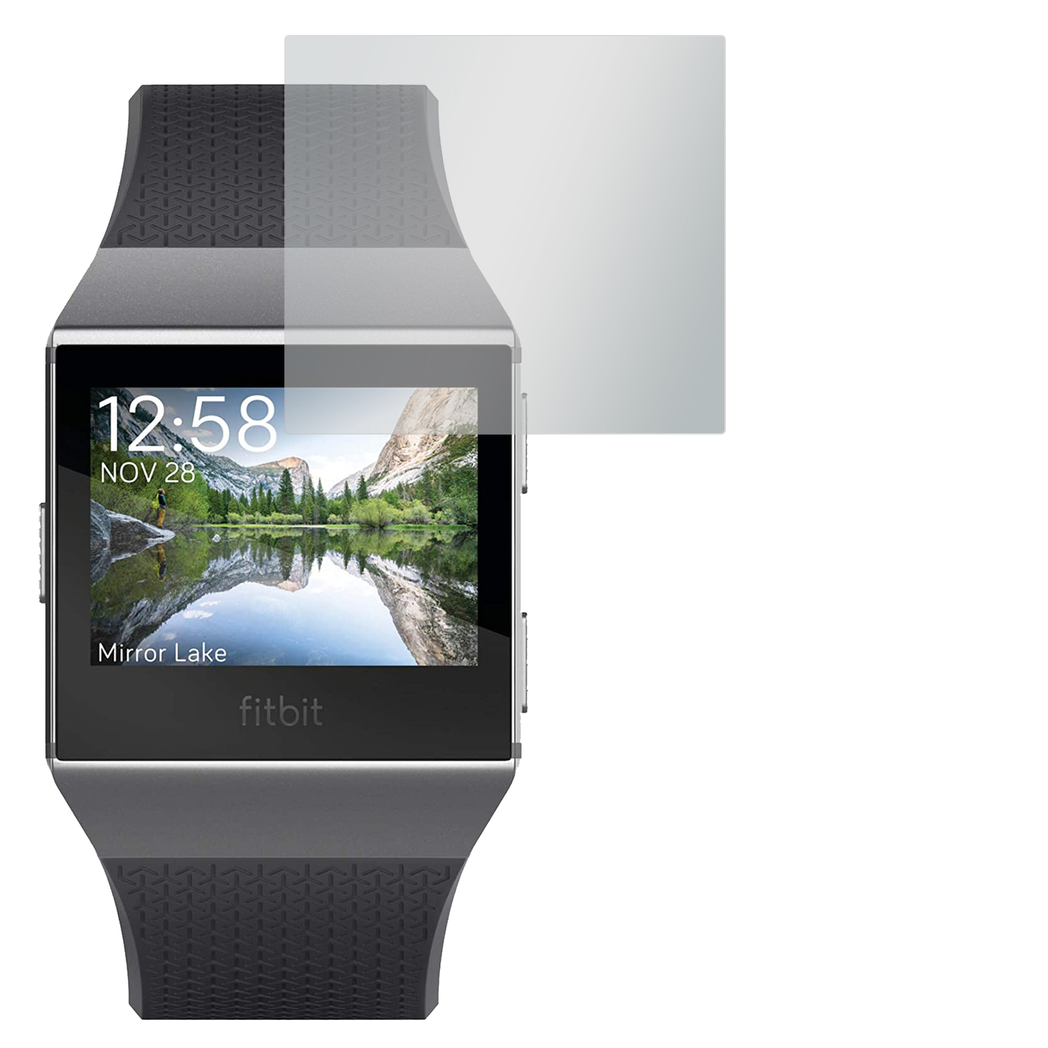 Fitbit Displayschutzfolie No Reflexion Ionic) 4x Displayschutz(für SLABO