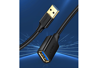 UGREEN 3m Verlängerungsadapter Kabeladapter, Schwarz