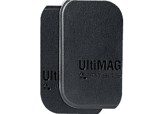 4SMARTS UltiMag Magnetplättchen, Schwarz