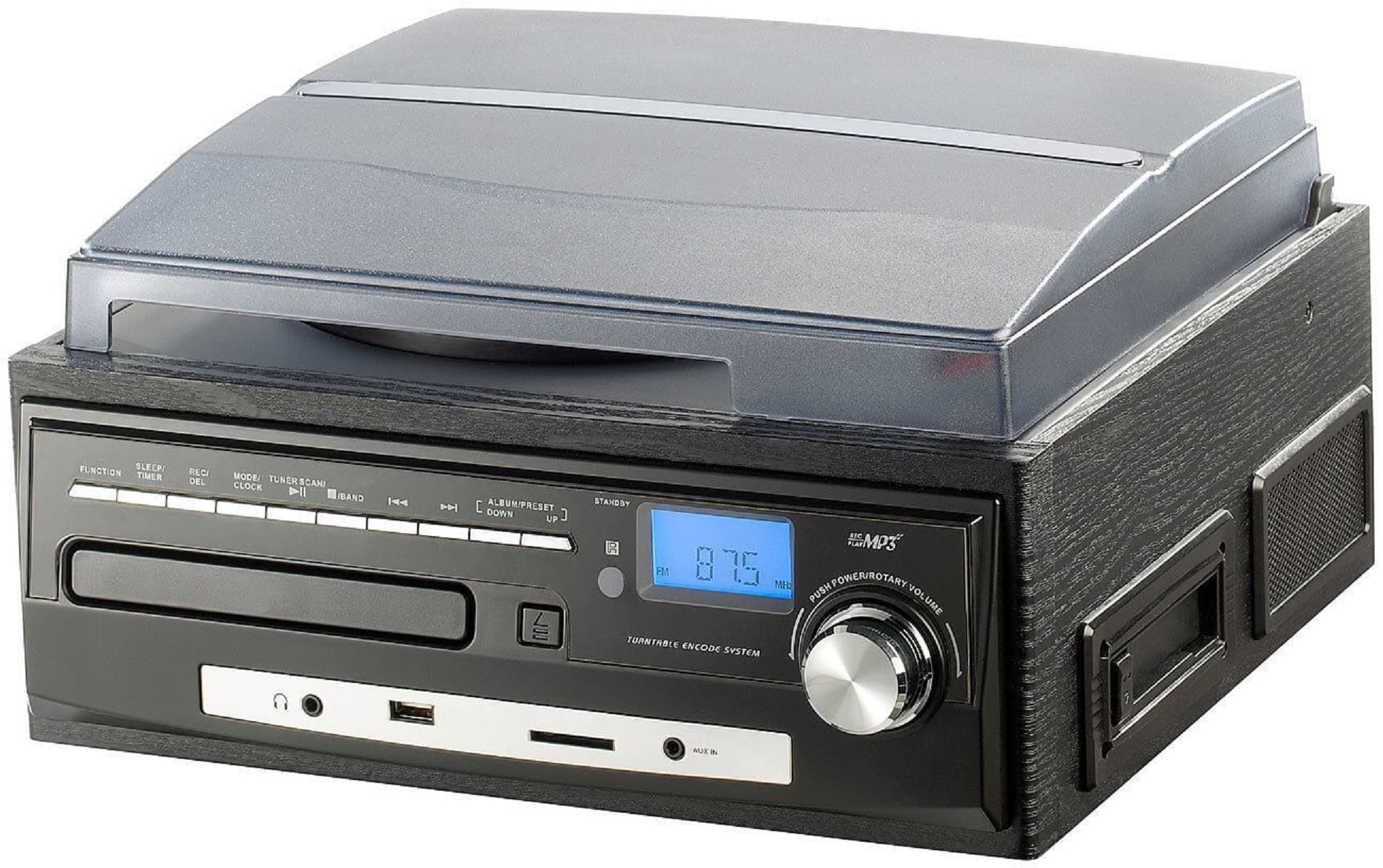 MHX-550.LP AUVISIO Schallplatten-Digitalisierer, schwarz