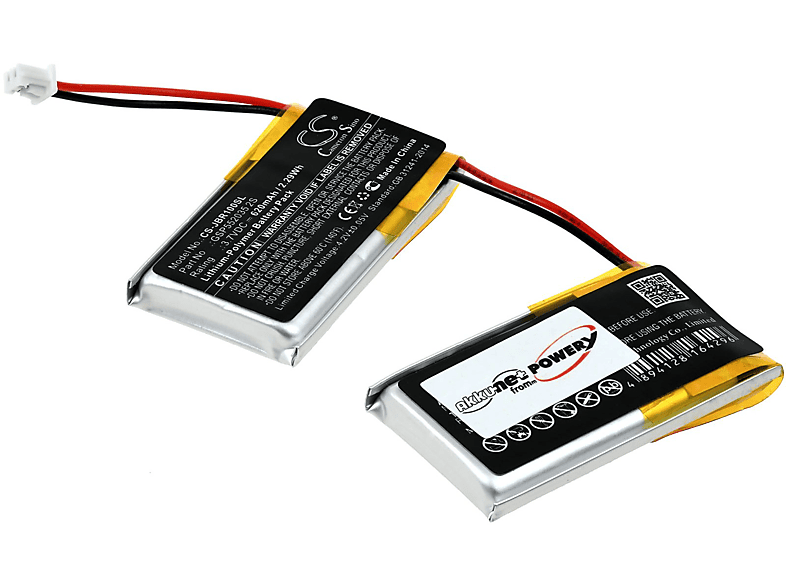 POWERY Akku für JBL 620mAh ROCK Akku, 3.7 Li-Polymer Volt