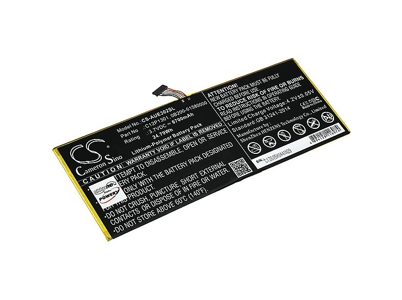 ASUS Laptop-Akku Typ C31-S551 – Hochleistungs-Li-Polymer-Akku Mit Langer Laufzeit