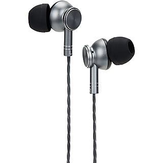 Auriculares - AIWA Aiwa ESTM-100TN - Auriculares In-Ear con micrófono incluído., Intraurales, Bluetooth, Negro