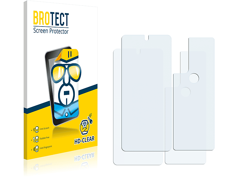 Schutzfolie(für BROTECT Motorola klare Edge (2021)) 2x