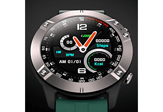 MUDRA DK 60 Smartwatch Silikon, 140-210 mm, Schwarz