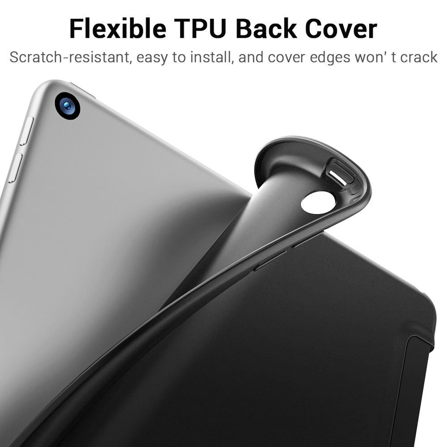 Bookcover Apple COFI Tablethülle Blau Sleep Hülle Funktion 10.2 iPad Kunstleder, Smart für 2019 Tablet