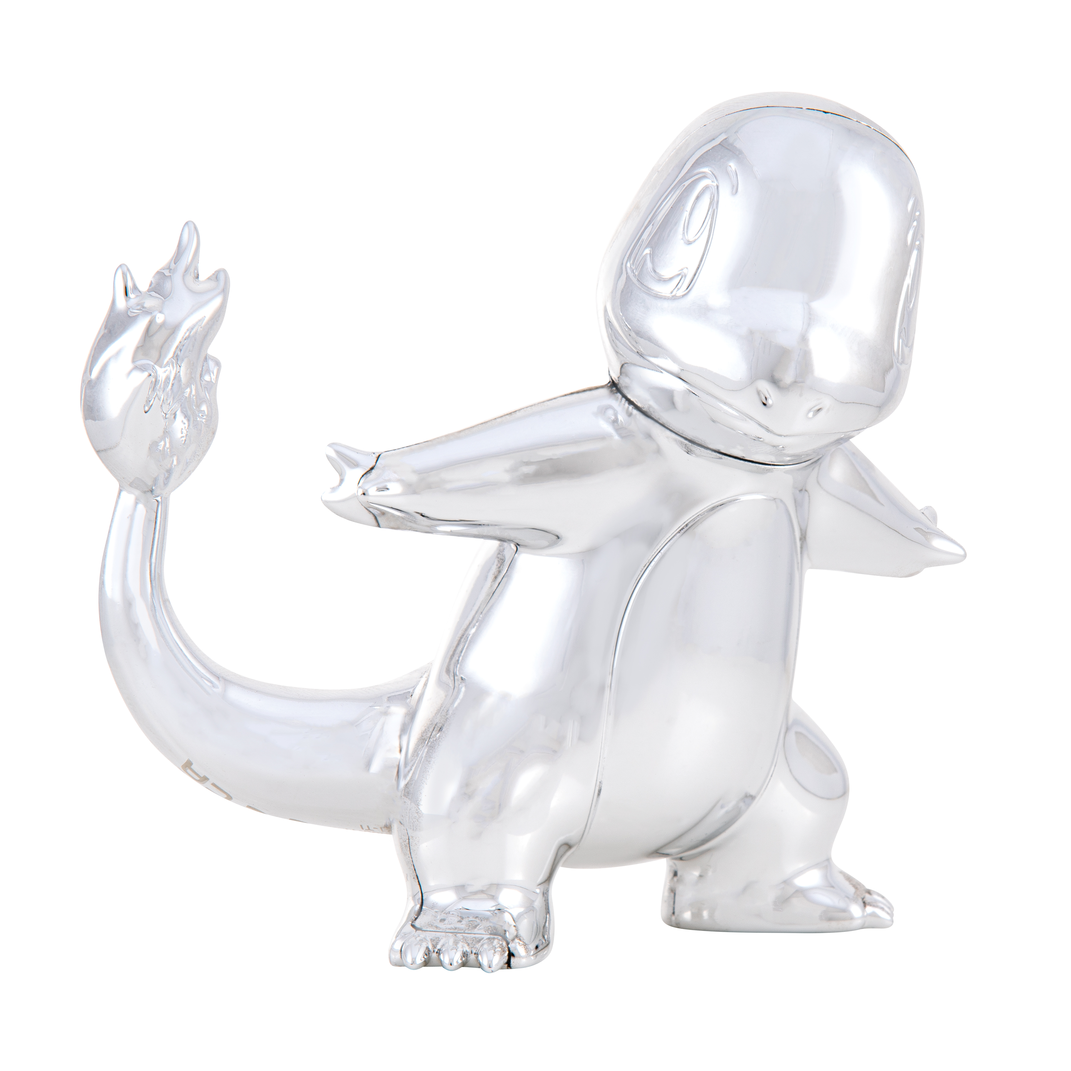 silber Pokémon Figur - Glumanda - Battle Select