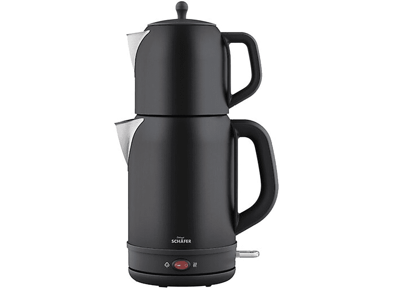COFI Teekocher 74265 EDS 1,7L Wasserkocher, Schwarz