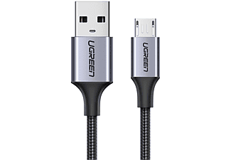 UGREEN Micro USB Kabel 1m, Ladekabel, Grau