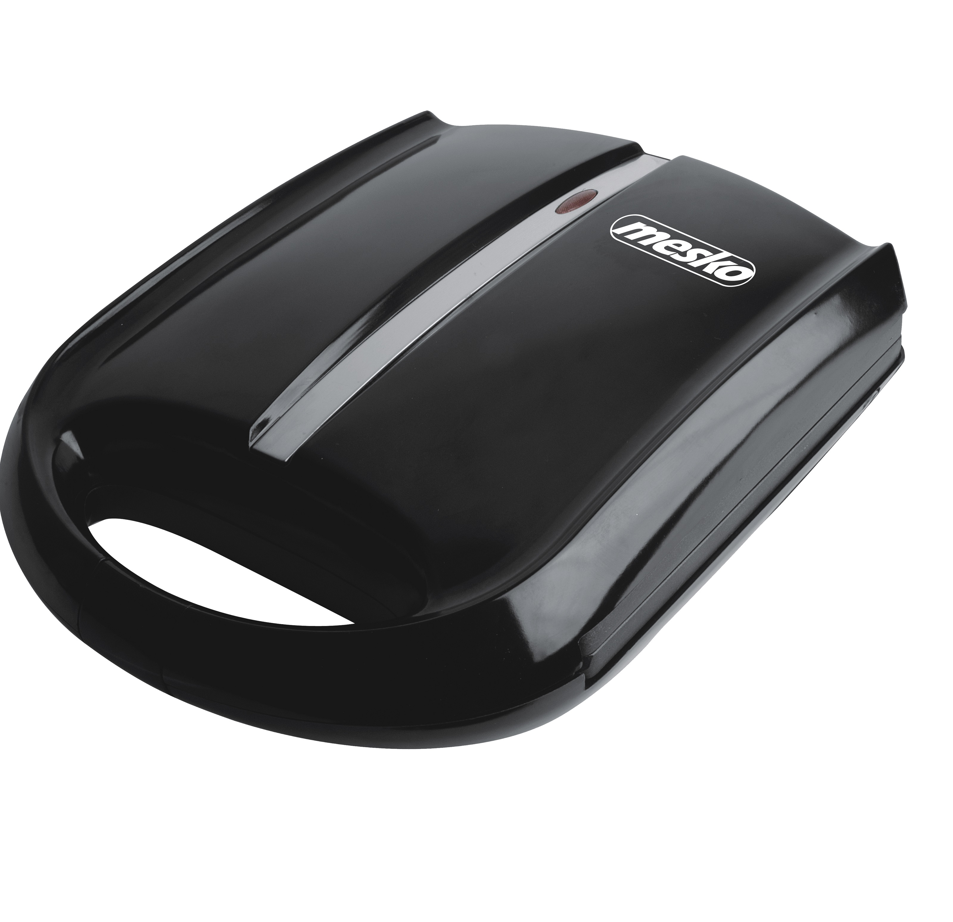 Gofrera - MS3041, Hornillo Eléctrico para 24 Galletas en Forma de Nuez, Placas Antiadherentes, Pastas Rellenas MESKO, Negro