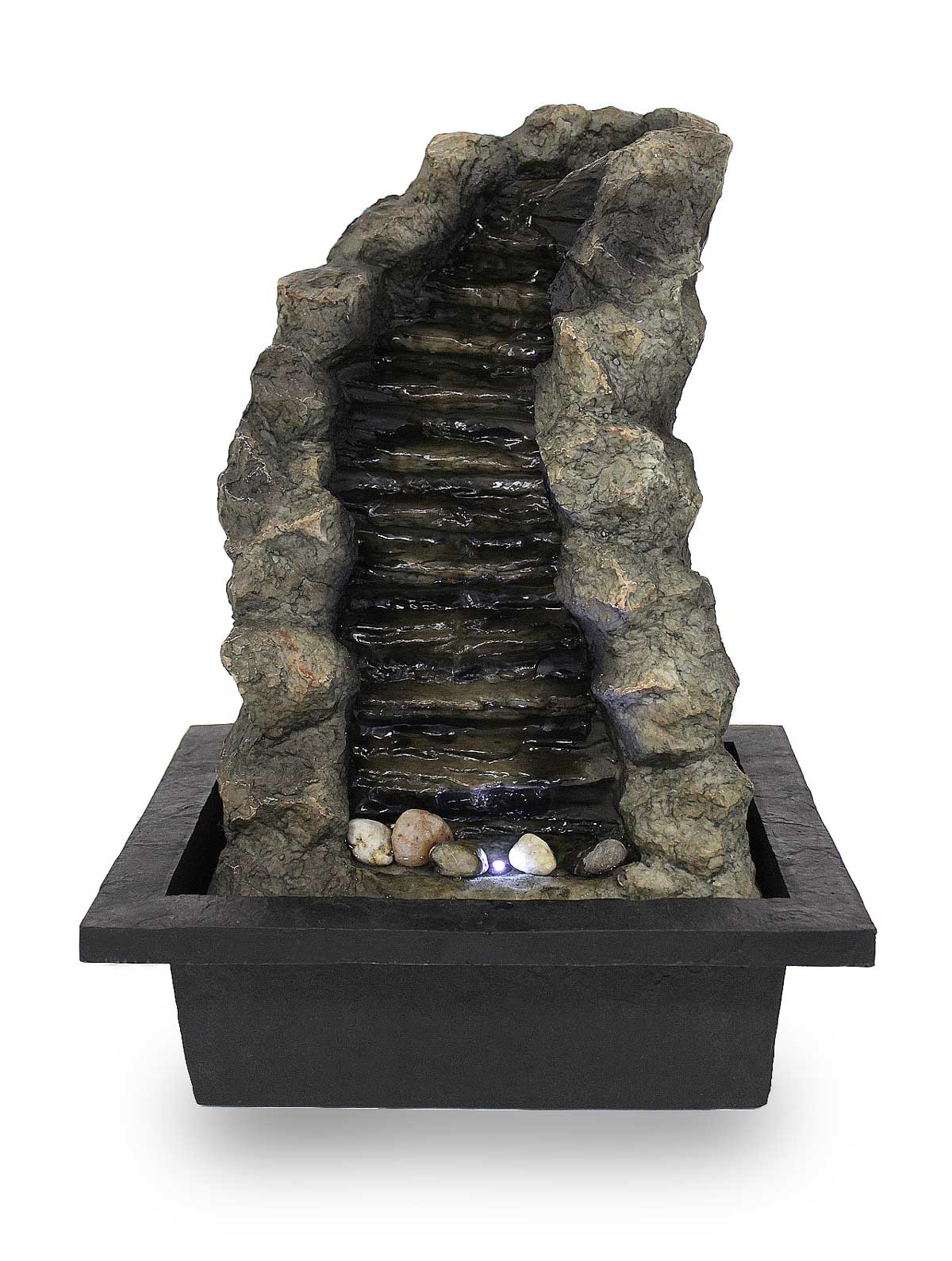 KIOM FoStream 10872 44 cm LED Tischbrunnen tageslichtweiß