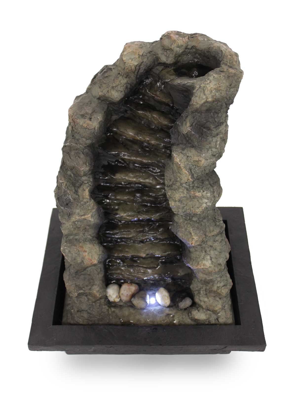 KIOM FoStream 10872 Tischbrunnen tageslichtweiß cm 44 LED