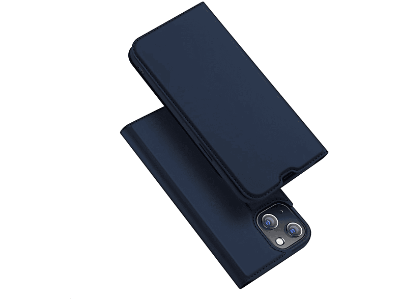 COFI Buch Tasche, Bookcover, Apple, iPhone 13, Blau