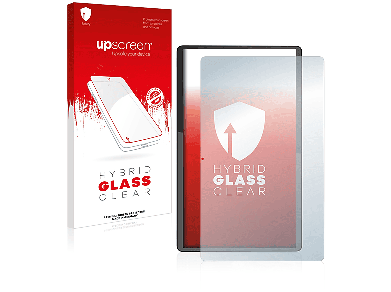 Lenovo Chromebook 5 UPSCREEN Panzerglasfolie Schutzglas Displayschutz(für IdeaPad klar (Hochformat)) Duet