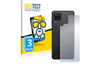 BROTECT 3x Airglass matte Schutzfolie(für Samsung Galaxy A12 Nacho (Rückseite))