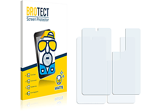 BROTECT 2x matte Schutzfolie(für Xiaomi Redmi 10 Prime (Vorder + Rückseite))