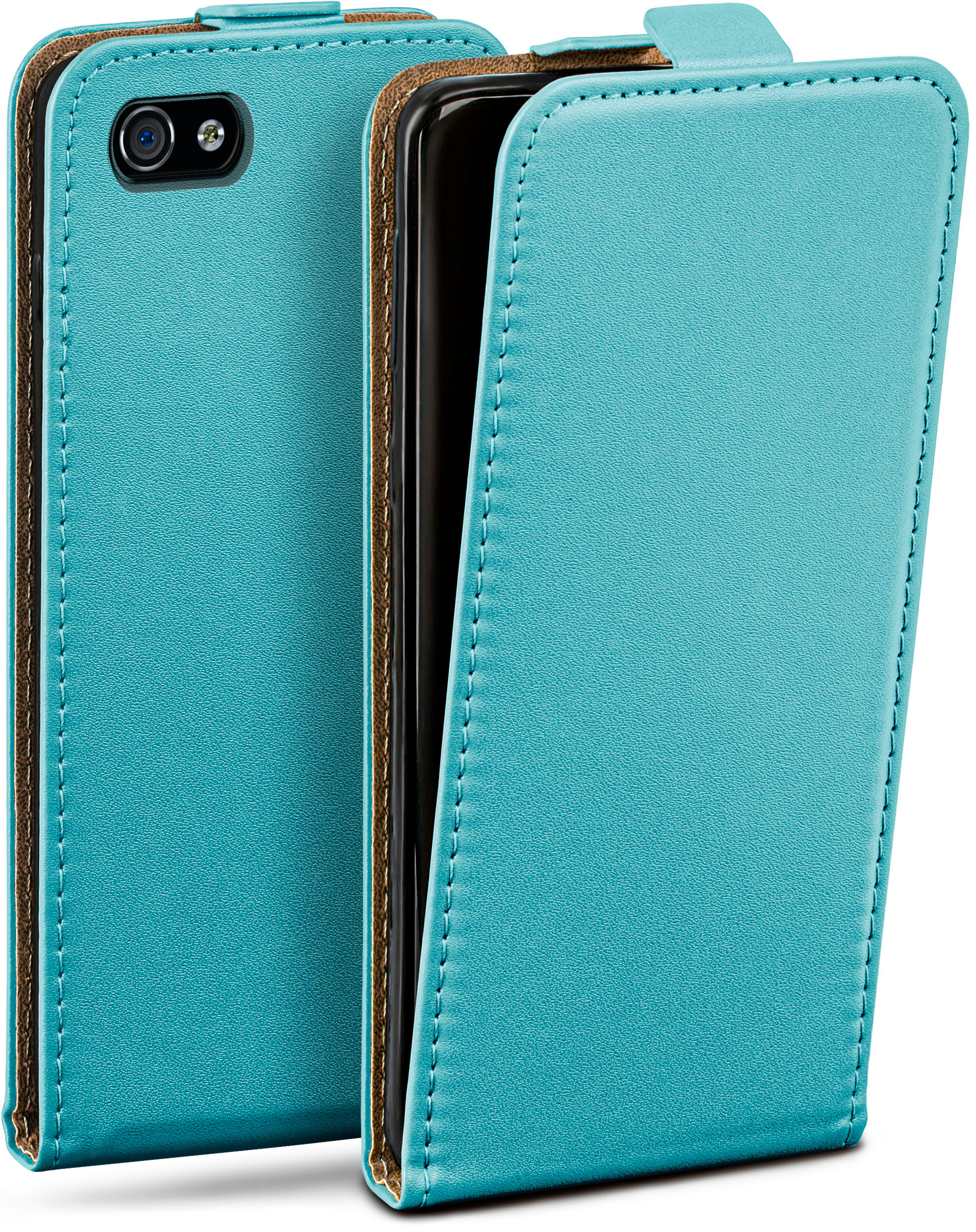 MOEX Flip Case, Flip iPhone iPhone Aqua-Cyan Apple, 4, / 4s Cover