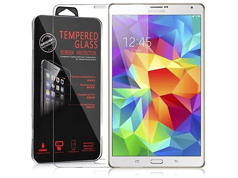 CADORABO Schutzglas Tab Samsung Schutzfolie(für Tablet (8.4 S Galaxy Zoll))
