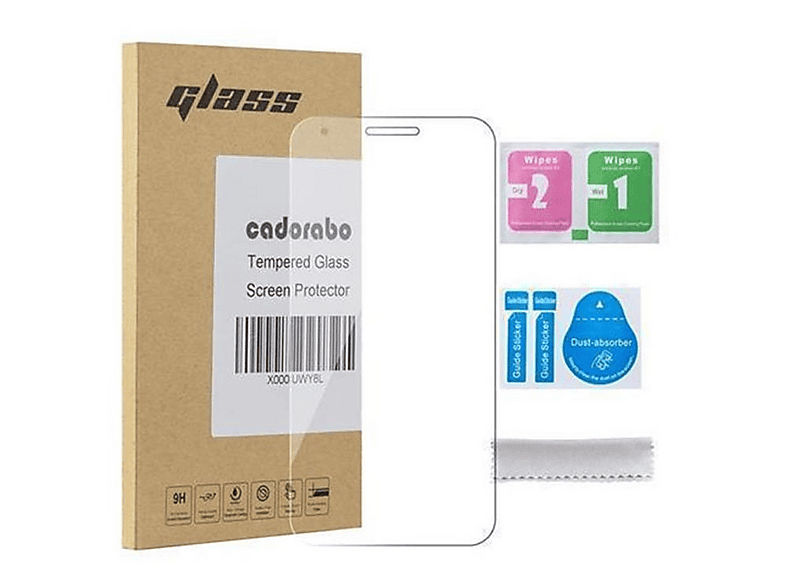 Cadorabo 3x Pellicola Protettiva copertura completa compatibile