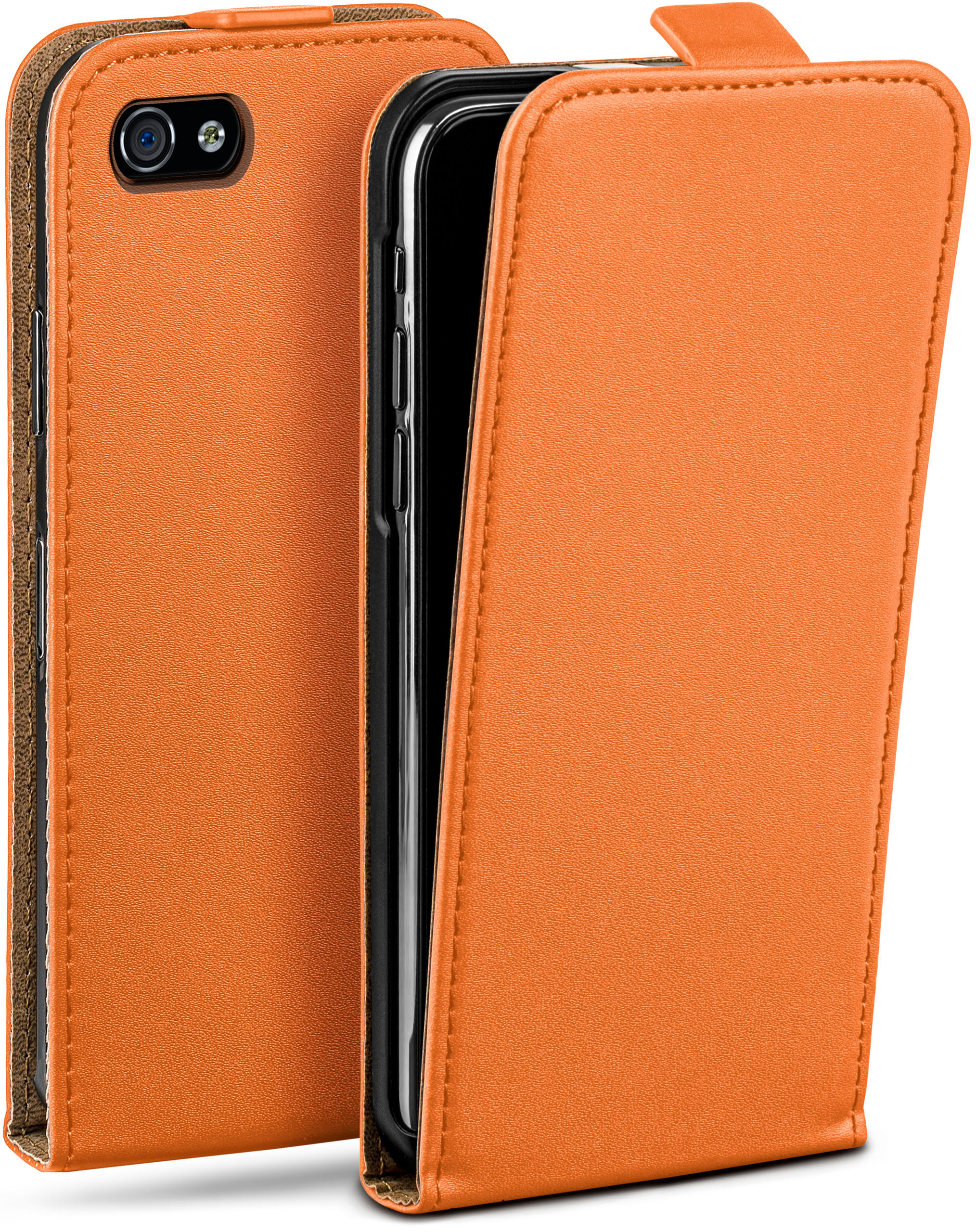 MOEX Flip Case, Flip 4, / 4s Canyon-Orange iPhone iPhone Apple, Cover