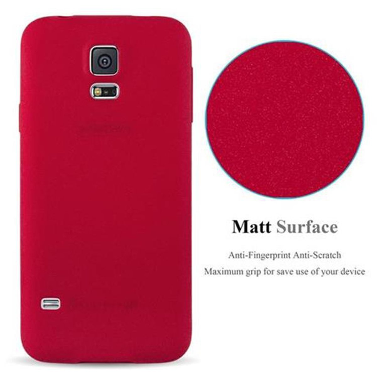 / ROT S5 Backcover, Galaxy TPU Schutzhülle, NEO, Samsung, Frosted FROST S5 CADORABO