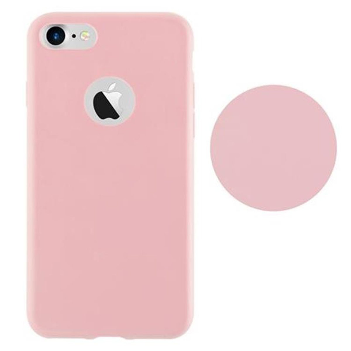 Backcover, Candy / / im 7 CANDY ROSA CADORABO SE Hülle iPhone Apple, 2020, 7S Style, 8 / TPU