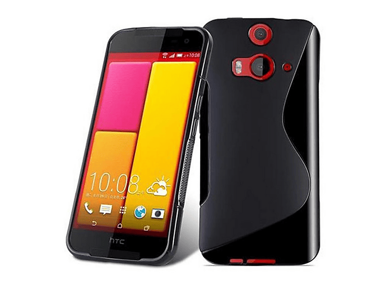 Custodia Cadorabo In Silicone TPU S-Line Per LG G3 – Sottile E Antishock (Rosso Cremisi)