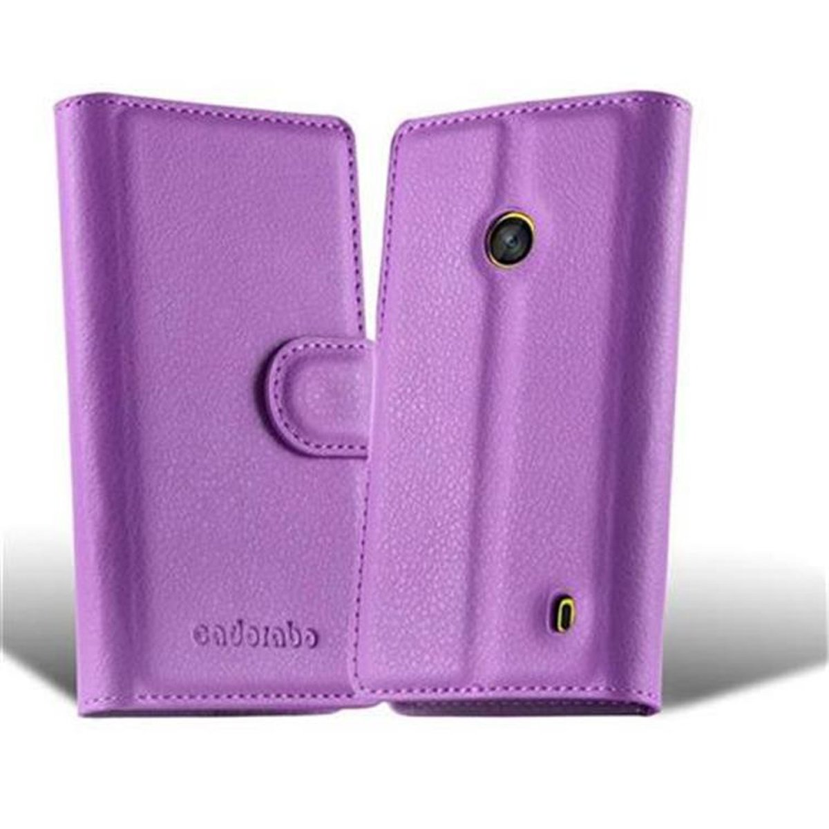 Bookcover, Standfunktion, 521, VIOLETT Hülle CADORABO 520 MANGAN / Lumia Book Nokia,