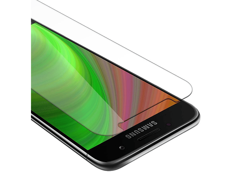 CADORABO Schutzglas Tempered Glas Schutzfolie(für A3 2017) Samsung Galaxy
