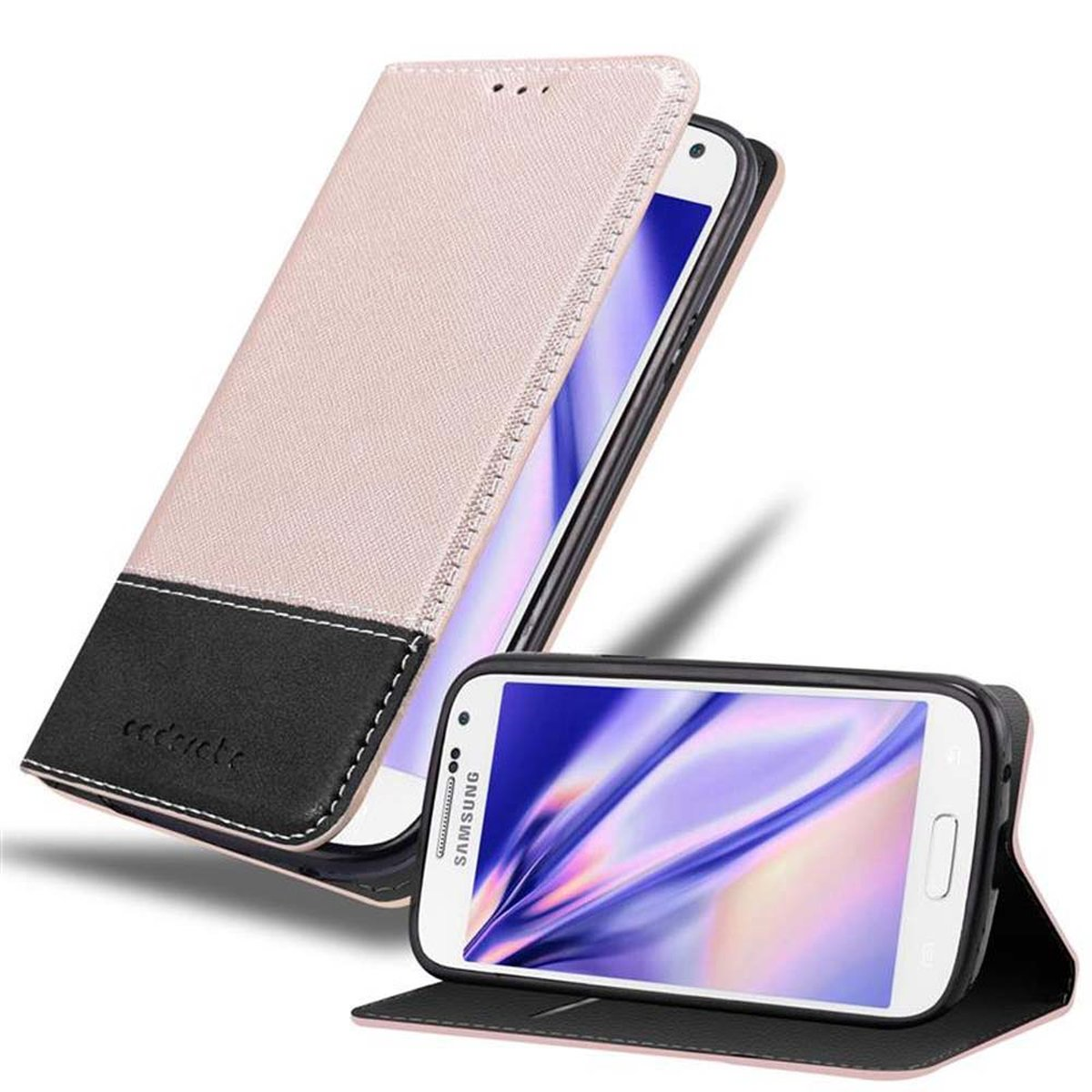 Cadorabo Custodia Libro Portafoglio Per Nokia 3.2 | Grigia E Nera Con Vani Carte, Chiusura Magnetica E Funzione Stand