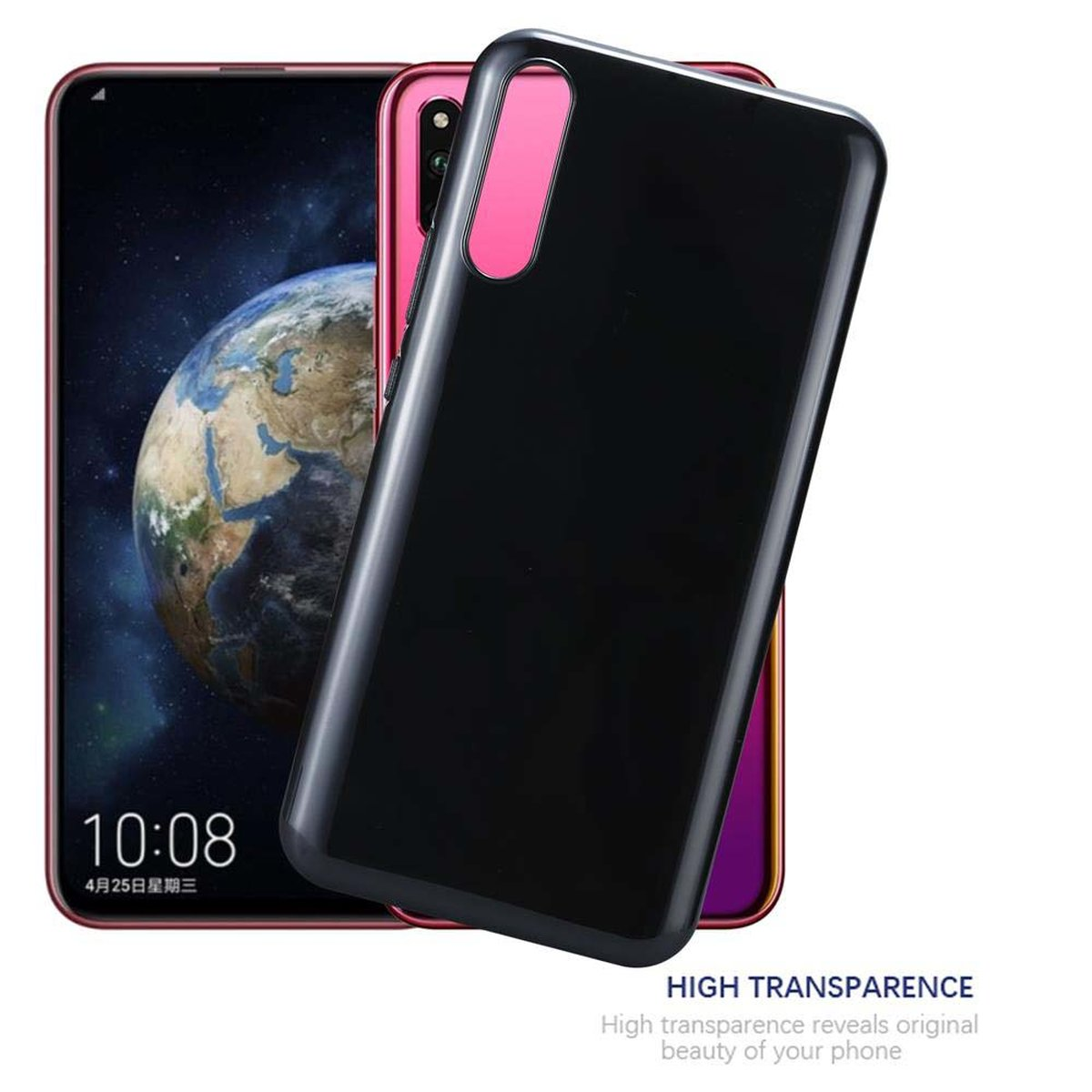 CADORABO TPU Ultra Schutzhülle, MAGIC 2, SCHWARZ Honor, Backcover, AIR Slim