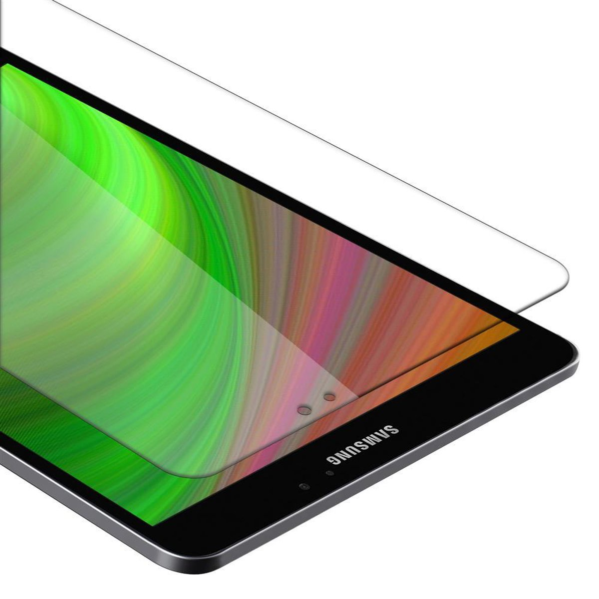 Schutzfolie(für CADORABO (8 Galaxy Tab Samsung Zoll)) Schutzglas S2 Tablet