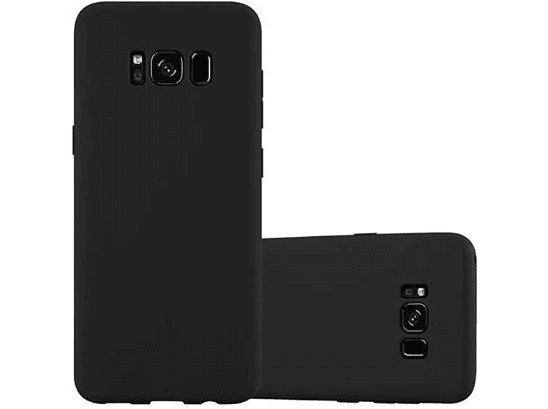 CADORABO Hülle im TPU Candy Style, Backcover, Samsung, Galaxy S8 PLUS, CANDY SCHWARZ
