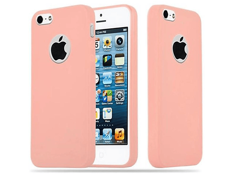 Style, / / TPU 5 5S im iPhone ROSA SE Backcover, 2016, Apple, Hülle CANDY CADORABO Candy