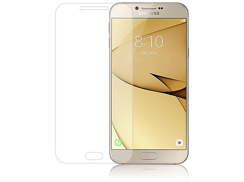 CADORABO Schutzglas 2016) Glas Galaxy A8 Schutzfolie(für Samsung Tempered