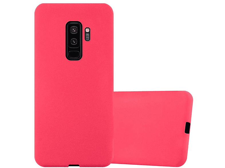 CADORABO TPU Frosted Schutzhülle, Backcover, Samsung, Galaxy S9 PLUS, FROST ROT