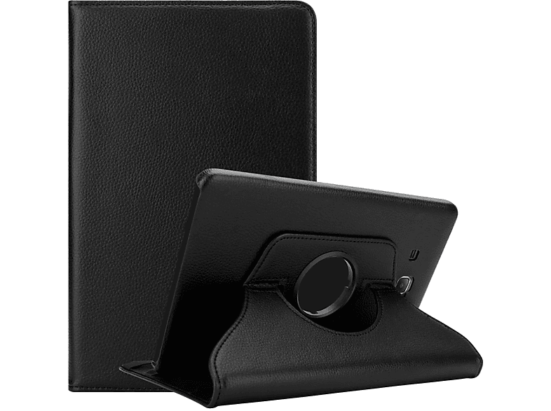 Bookcover, Hülle (7.0 2016 Zoll), SCHWARZ im Tablet HOLUNDER Galaxy CADORABO A Book Style, Tab Samsung,