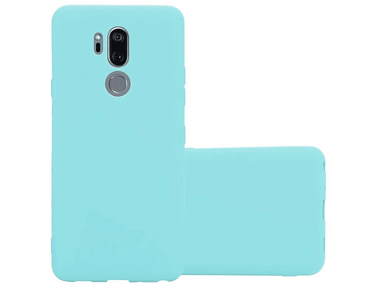 CADORABO Hülle im TPU Candy Style, Backcover, LG, G7 ThinQ / FIT / ONE, CANDY BLAU