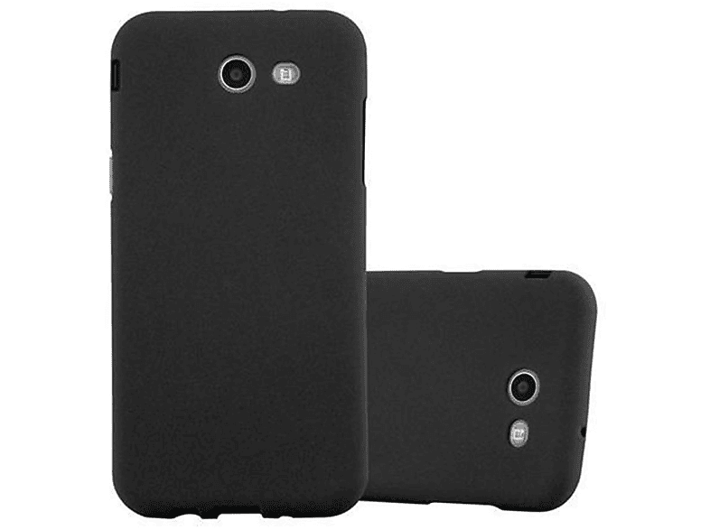 CADORABO TPU Frosted Schutzhülle, Backcover, Samsung, Galaxy J7 2017 US Version, FROST SCHWARZ