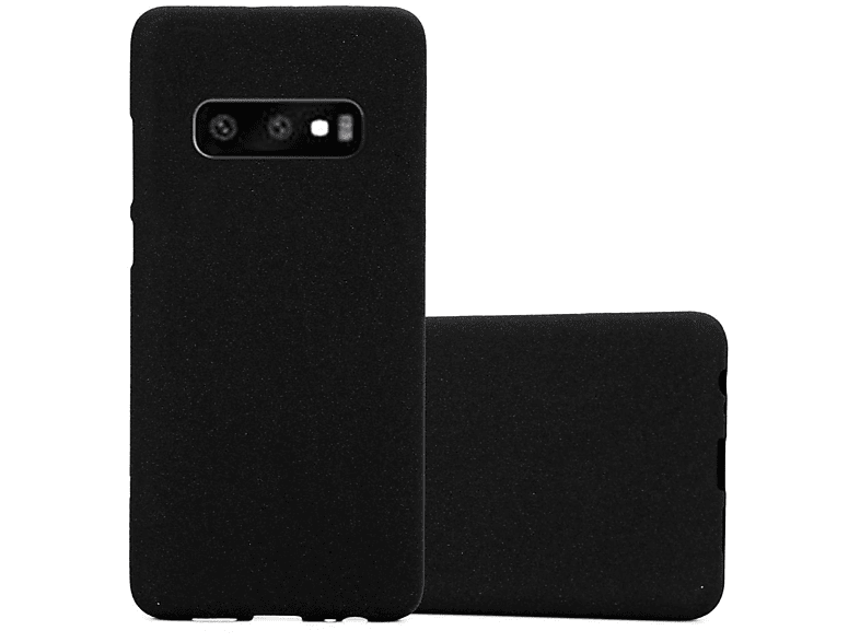 CADORABO TPU Frosted Schutzhülle, Backcover, Samsung, S10e, FROST Galaxy SCHWARZ