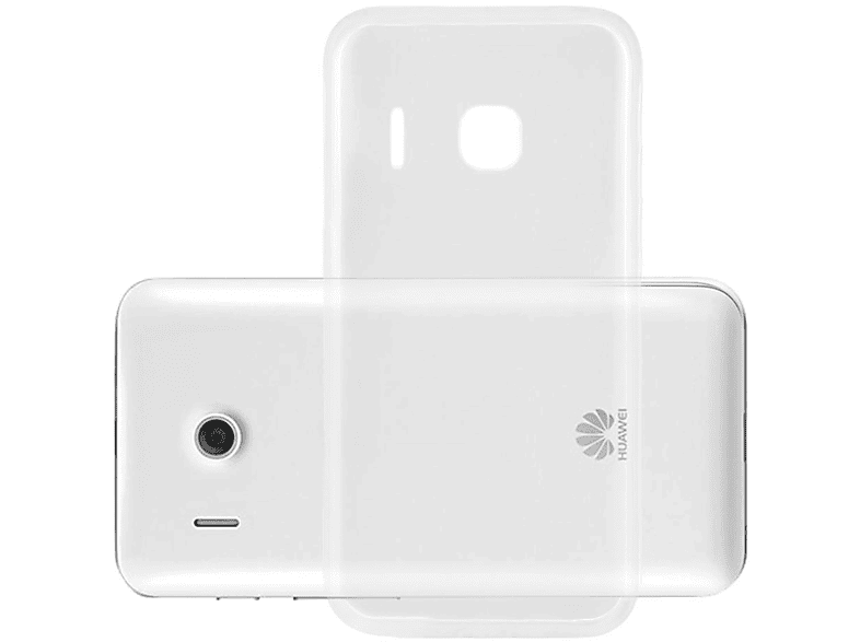 TPU Huawei, Ultra TRANSPARENT VOLL AIR Y320, CADORABO ASCEND Backcover, Schutzhülle, Slim