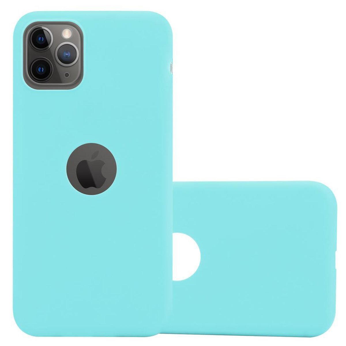 im Style, CANDY TPU Hülle CADORABO Apple, iPhone MAX, Candy BLAU Backcover, PRO 11