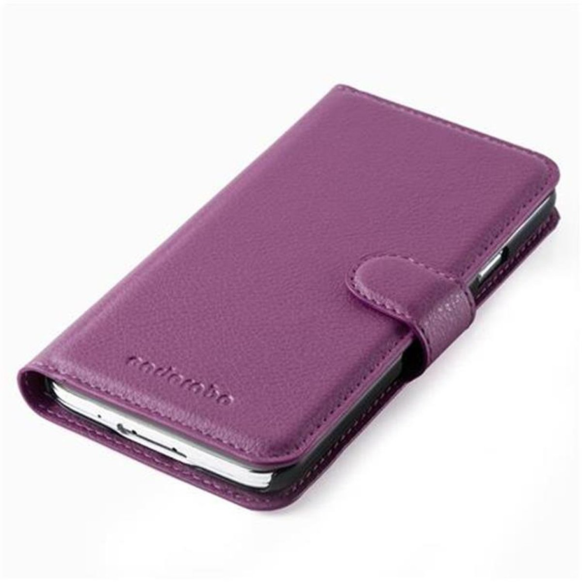 Standfunktion, S5 NEO, CADORABO MANGAN Galaxy VIOLETT / Samsung, Hülle S5 Book Bookcover,